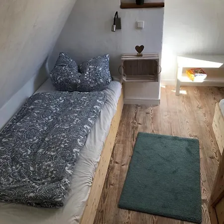 Апартаменты Schoene Altes Gebaelk Fachwerkhaus