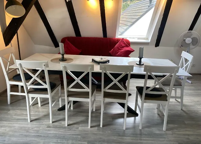 Schoene Altes Gebaelk Fachwerkhaus Daire